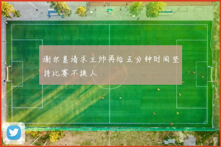 谢尔基请求主帅再给五分钟时间坚持比赛不换人